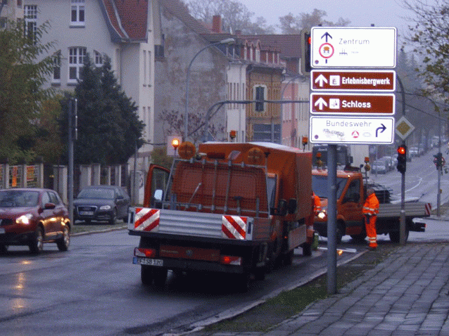 Bild: Baufortschritt in Bebel-Stra&szlig;e