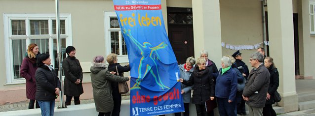 Bild: Keine Gewalt an Frauen