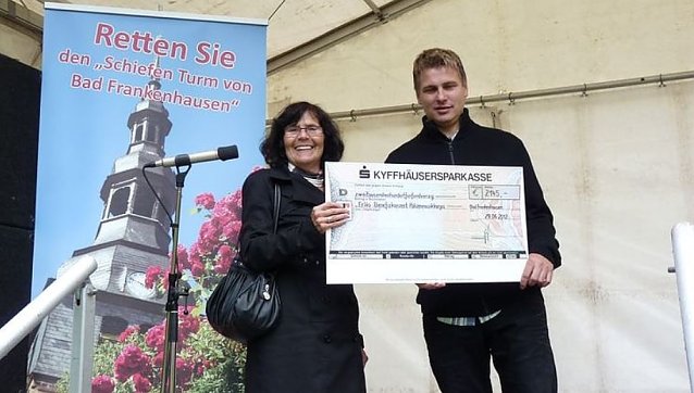 Bild: Ehrenbrief geht nach Bad Frankenhausen