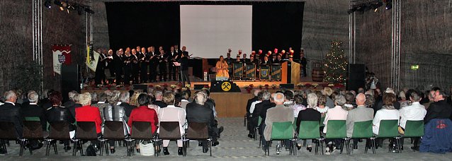 Bild: Bergmannsverein feiert stimmungsvoll Jubil&auml;um