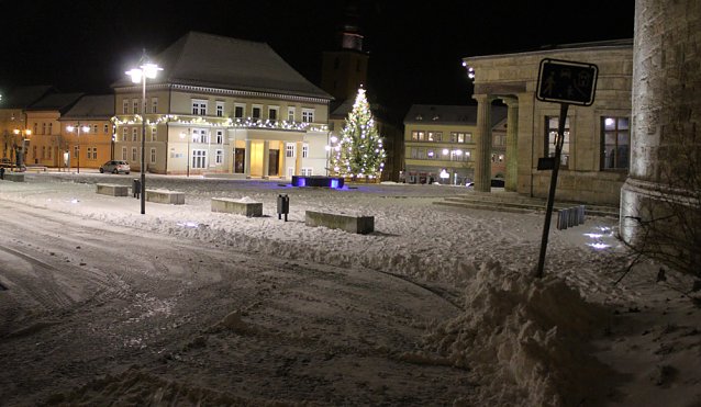 Bild: Wintereinbruch auch im Flachland