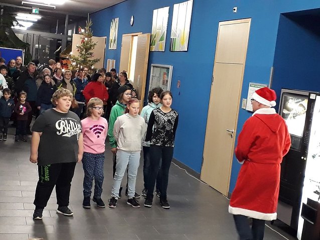Bild: In Bad Frankenhausen steppte Weihnachtsmann
