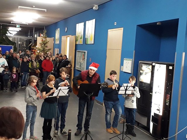 Bild: In Bad Frankenhausen steppte Weihnachtsmann