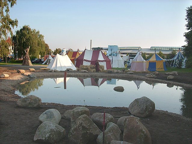 Bild: Soleteich in Bad Frankenhausen