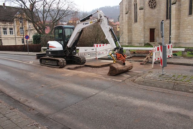 Bild: Vollsperrung Schillerstra&szlig;e