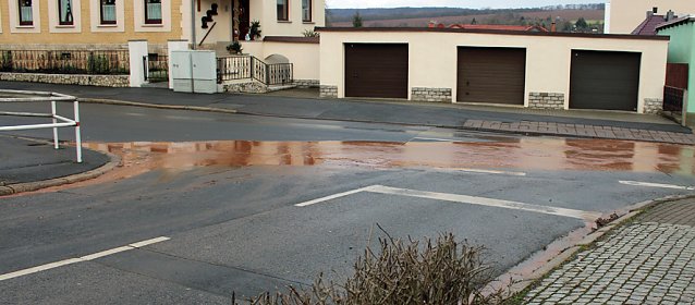 Bild: Hafermalz-Stra&szlig;e gesperrt