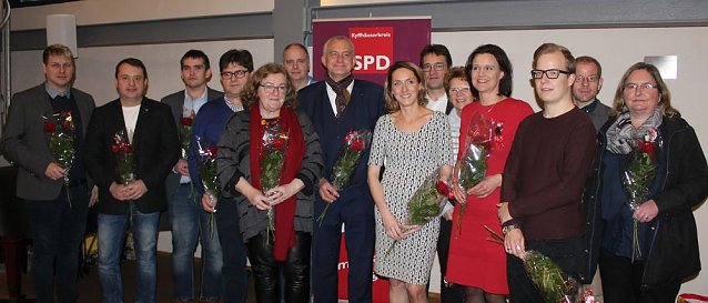 Bild: SPD Kyffh&auml;userkreis mit neuem Vorstand