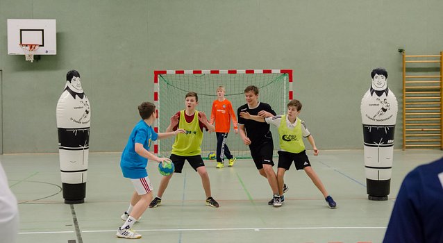 Bild: Handball-Camp des SV Einheit Sondershausen