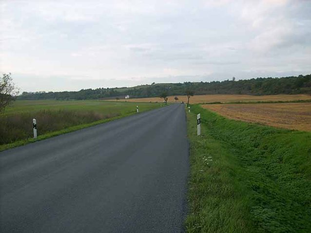 Bild: Stra&szlig;e Sondershausen - Bendeleben