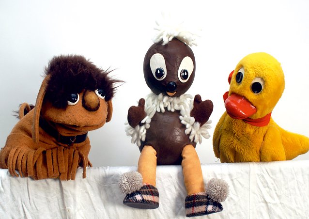 Bild: Pittiplatsch und seine Freunde