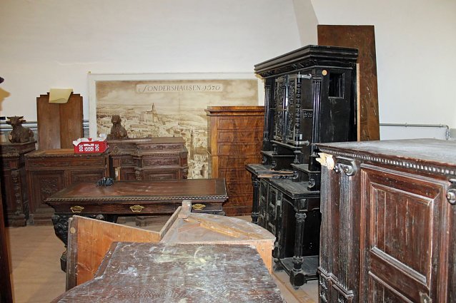 Bild: Umzug im Schloss begann