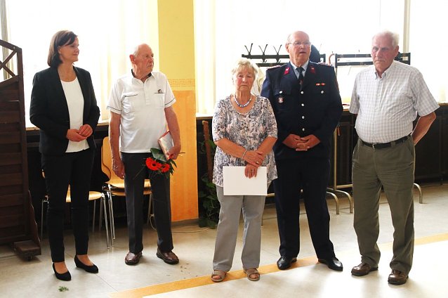 Bild: 25 Jahre Alterskameraden der Feuerwehr.