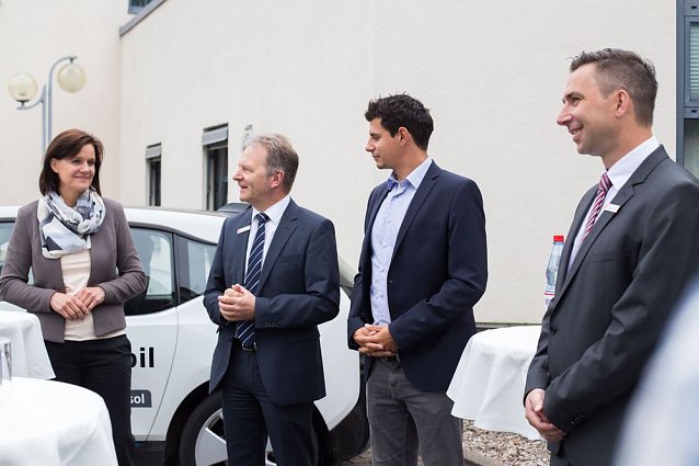 Bild: Elektromobil f&uuml;r die Kyffh&auml;usersparkasse