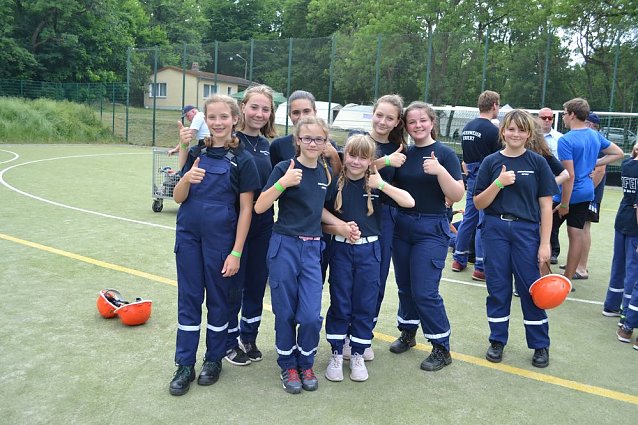 Bild: Stadtjugendfeuerwehrausscheid 2018 im Ferienpark Feuerkuppe