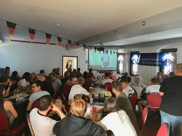 Bild: JU feiert Fu&szlig;ball-Fiesta in Bad Frankenhausen