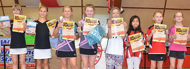 Bild: Erfolgreiche Frankenh&auml;user Badmintontalente