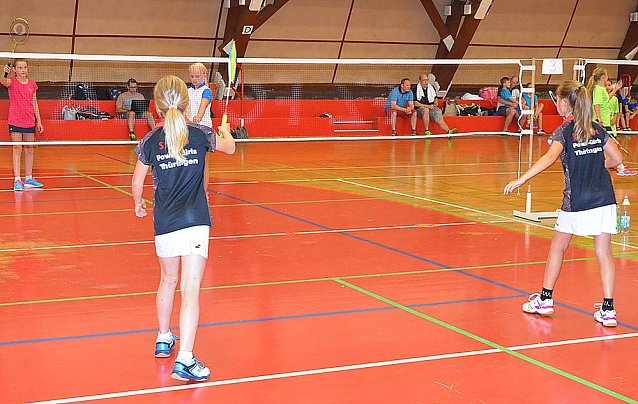 Bild: Erfolgreiche Frankenh&auml;user Badmintontalente