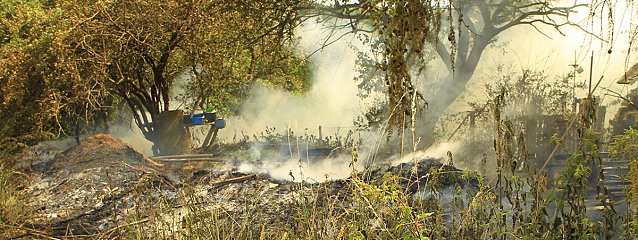Bild: Brand im Hammatal
