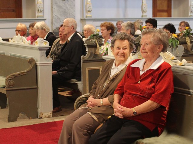 Bild: Jubelkonfirmation in der Unterkirche Bad Frankenhausen