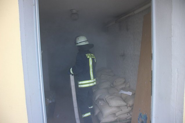 Bild: Feuerwehreinsatz in der Weizenstra&szlig;e