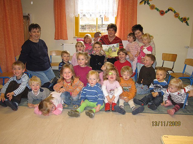 Bild: Gudrun Holbe beim Vorlesetag