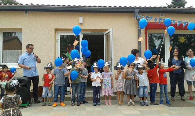 Bild: Sommerfest der Kindertagesst&auml;tte Flohkiste Schernberg