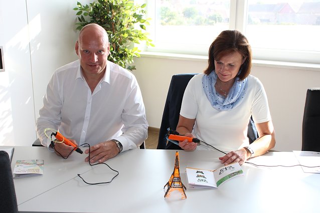 Bild: Ramelow bei 3D-Schilling in Oberspier