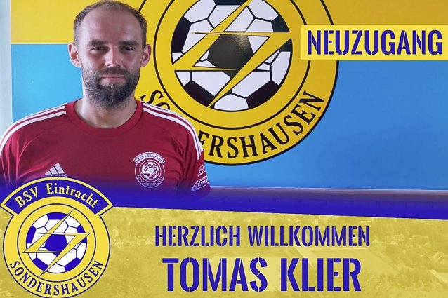 Bild: Tom&aacute;� Klier - vierter Neuzugang bei der Eintracht