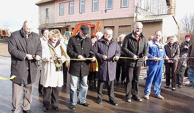 Bild: Freigabe Br&uuml;cke Wenigenehrich