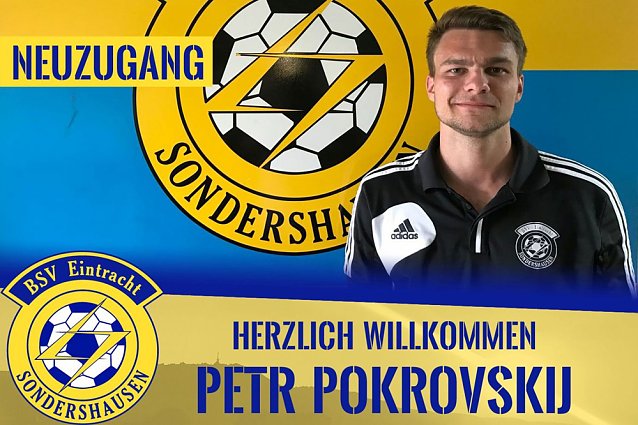 Bild: Petr Pokrovskij � sechster Neuzugang bei der Eintracht