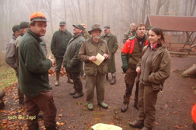 Bild: Jagd im Kyffh&auml;usergebirge