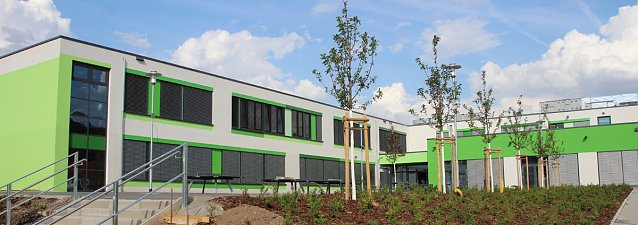 Bild: An dieser Schule werden modernste Lernbedingungen geboten