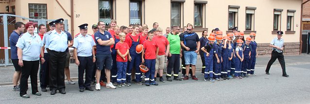 Bild: Feuerwehr feierte in Jecha
