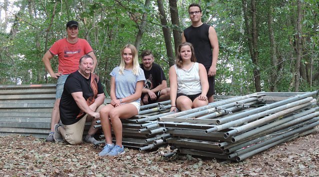 Bild: Wanderh&uuml;tte im Kyffh&auml;user erstrahlt im alten Glanze!
