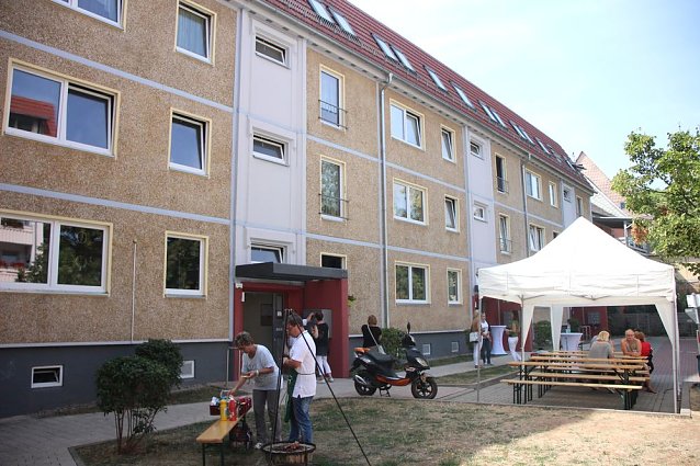 Bild: Wippertal mit renovierten Wohnungen