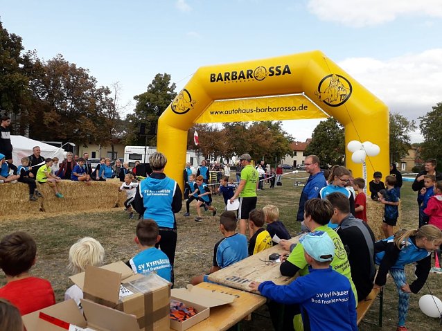 Bild: Erfolgreiches 2. Kids Fun & Run in Bad Frankenhausen