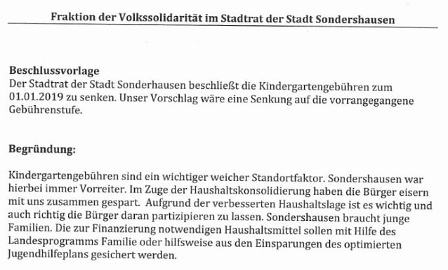 Bild: Senkung der Kita-Geb&uuml;hren verschoben