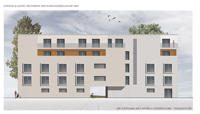 Bild: Bau eines Wohnobjekts auf dem Grundst&uuml;ck der Weizenstra&szlig;e 25-31