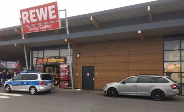 Bild: Einbruch in Supermarkt