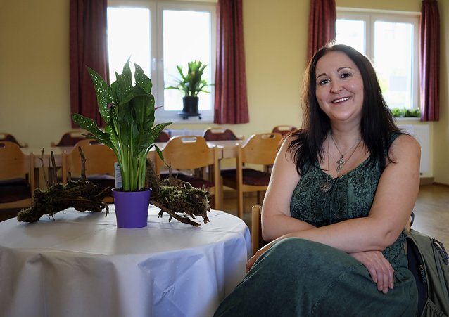Bild: Lesung von Waldelfe Eva Dorfmann im HOC