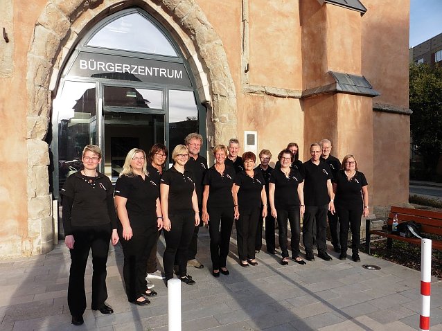 Bild: In der Cruciskirche: Cantamus