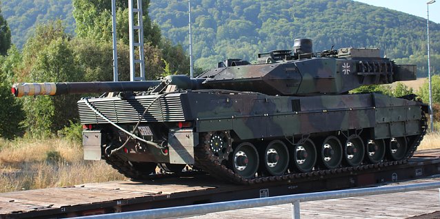 Bild: Panzer verlegt