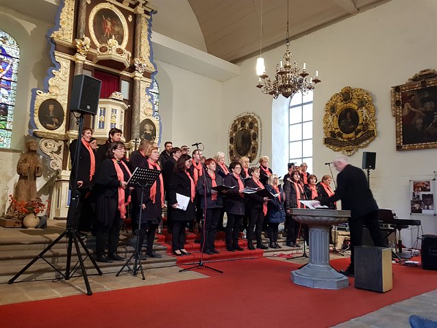 Bild: Gelungenes Konzert des Gospelchors Celebrate in Wiehe