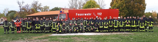 Bild: Ausbildungssamstag der Feuerwehren im Bereich Artern