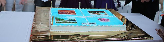 Bild: Torte zum 20. Jahrestag