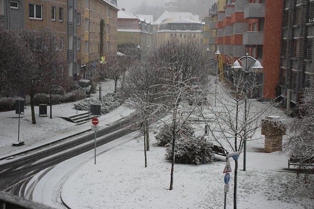 Bild: Der Winter ist im Flachland