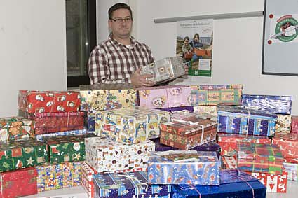 Bild: Weihnachten im Schuhkarton