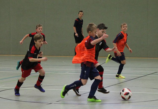 Bild: E-Junioren im Hallencup 2019