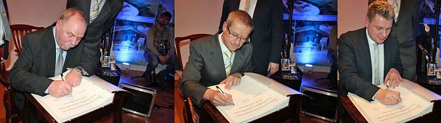Bild: Festakt in Bad Frankenhausen mit &Uuml;berraschung
