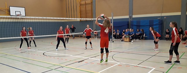 Bild: Schulamtsfinale im Volleyball